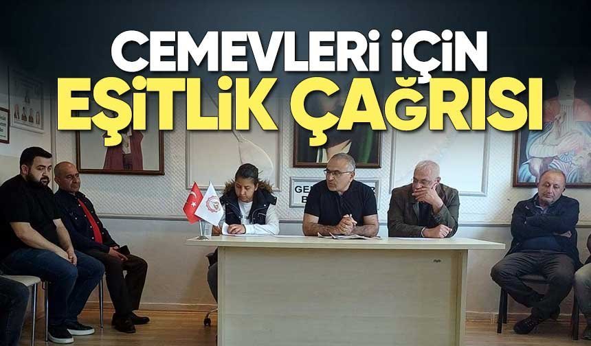Alevi Kültür Dernekleri’nde Kongre Yapıldı