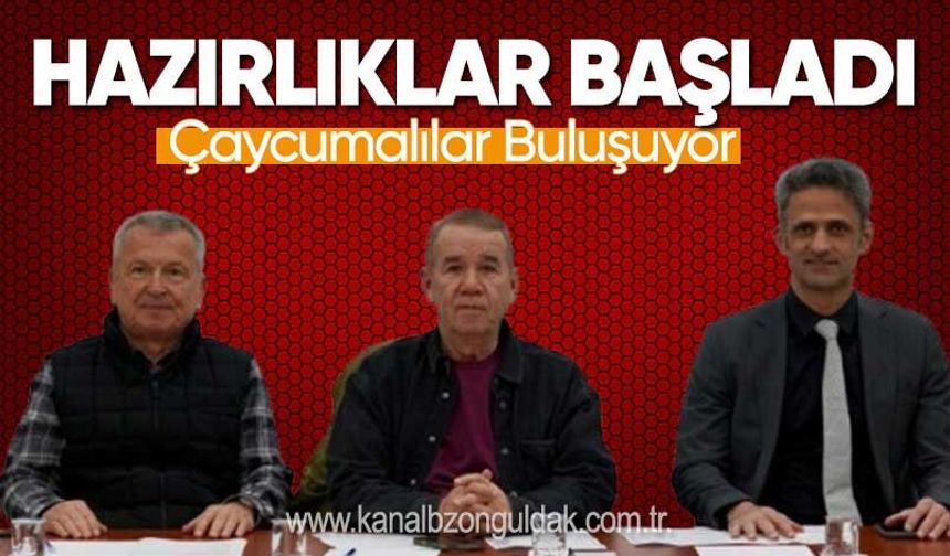 Çaycumalılar Buluşuyor İçin Hazırlıklar Başladı