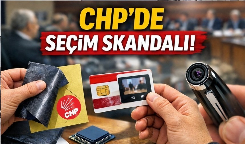 CHP’de karbon kağıt ve kamera iddiaları: Seçimde suç mu işlendi!