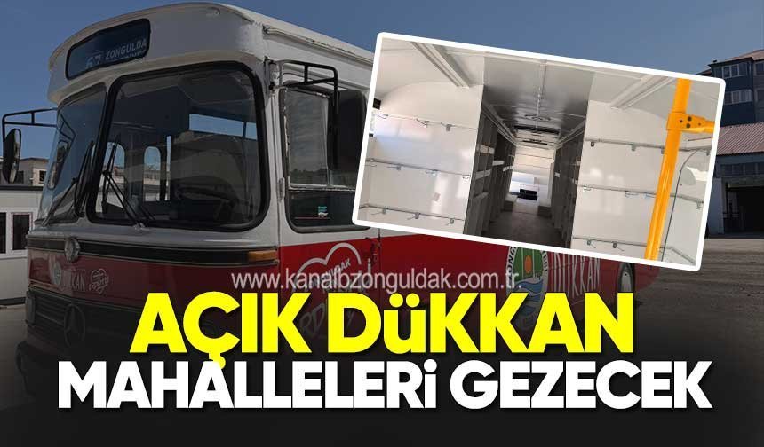 “Açık Dükkan” projesi hayata geçiyor