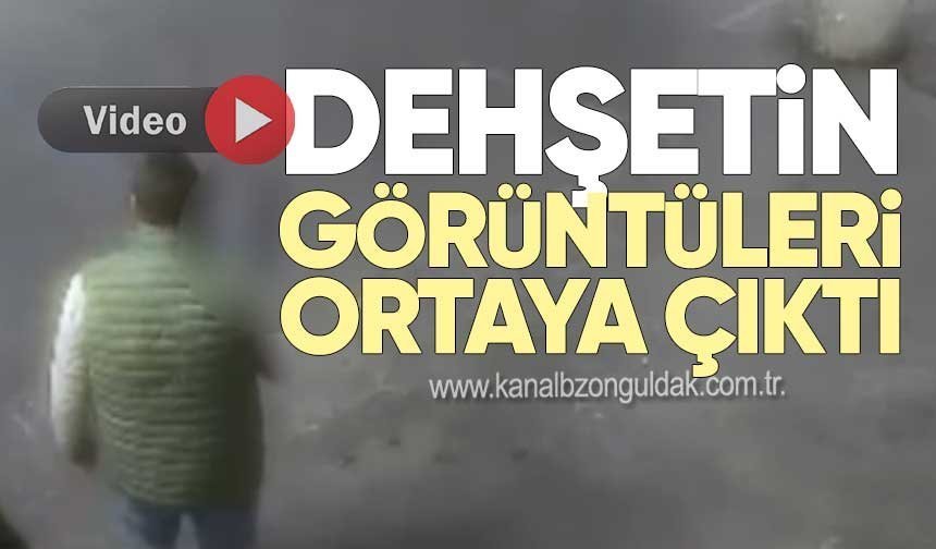 Silahlı saldırının güvenlik görüntüleri ortaya çıktı