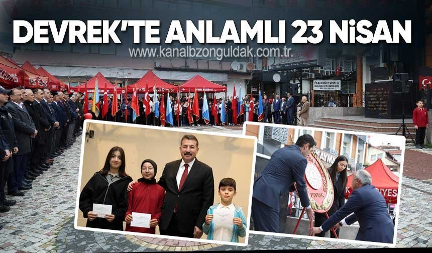 Devrek’te 23 Nisan Töreni Gerçekleştirildi