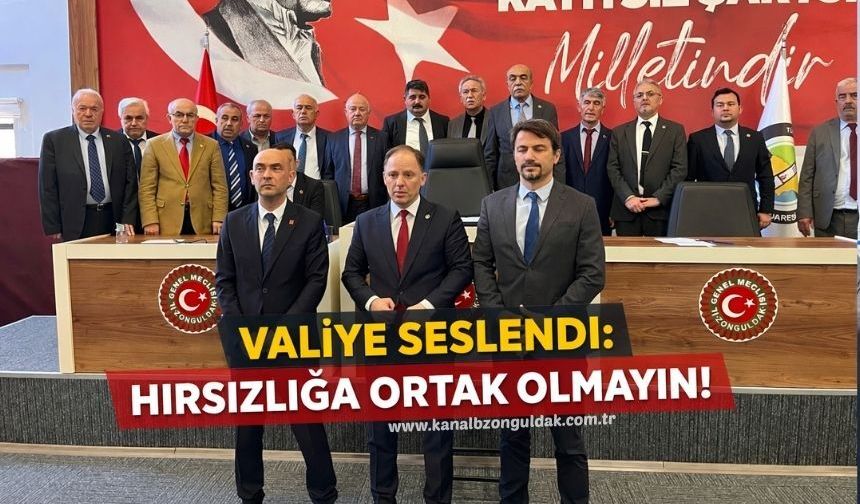 CHP’li Yavuzyılmaz'dan Zonguldak Valisi'ne çağrı: Bu hırsızlığa ortak olmayın!