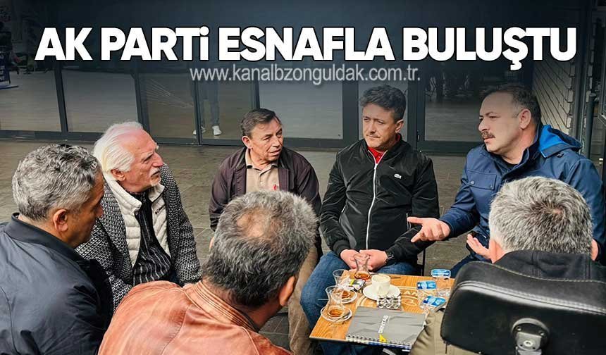 Tek tek esnafları dinlediler