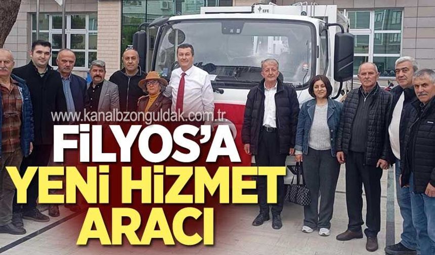 Filyos’a Yeni Hizmet Aracı