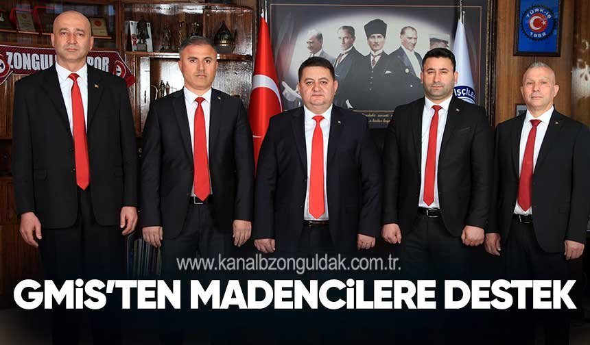 “Maden işçilerinin ve verdikleri mücadelenin yanındayız”