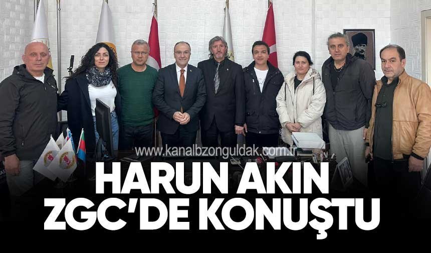 Harun Akın: Gazeteciler Kentin Gözü Kulağıdır