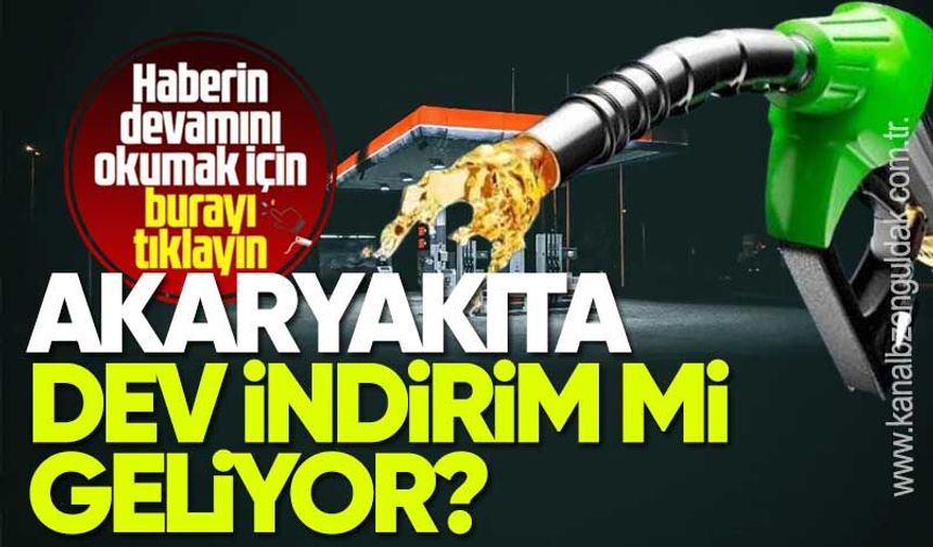 AKARYAKITA DEV İNDİRİM Mİ GELİYOR?