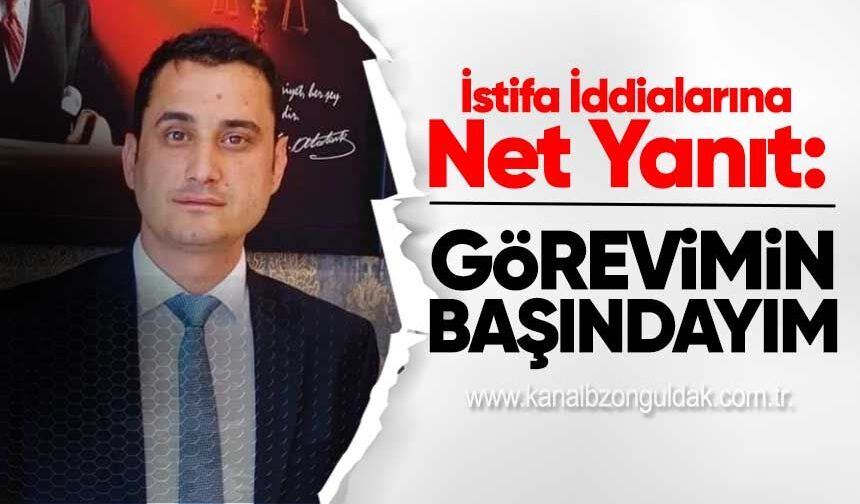 “İstifa İddialarına Net Yanıt: ‘Görevimin Başındayım’”