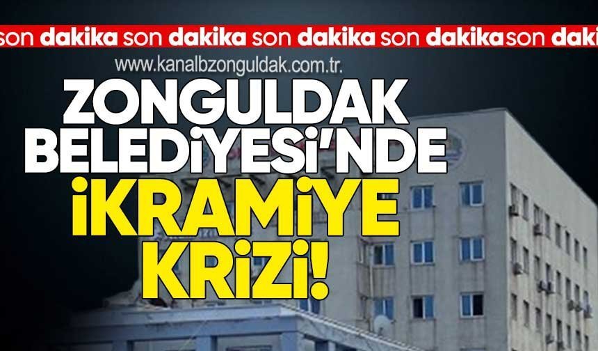 Zonguldak Belediyesi’nde İkramiye Krizi