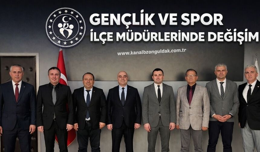 Gençlik ve Spor İlçe Müdürlüklerinde görev değişimi