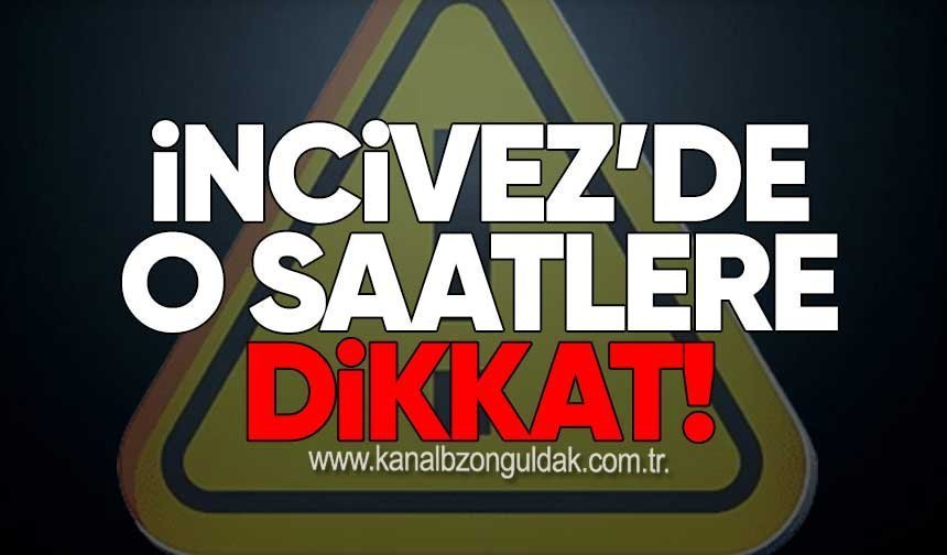 Zonguldak Valiliği uyardı