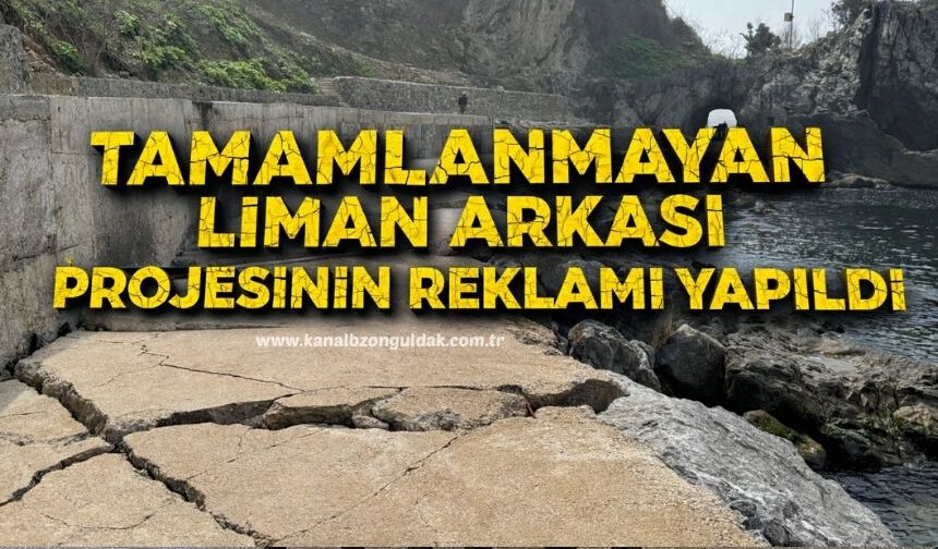 Tamamlanmayan projeye ‘tamamlandı’ reklamı tartışma yarattı