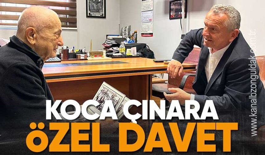 Kantarcı’dan 92 Yaşındaki Kalaycı’ya Davet