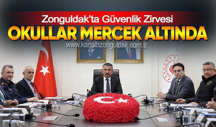 Vali Hacıbektaşoğlu Başkanlığında Kritik Asayiş Toplantısı