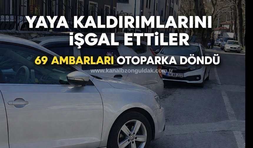 Vatandaş çileden çıktı: Kaldırımlar araba ile doldu taştı!