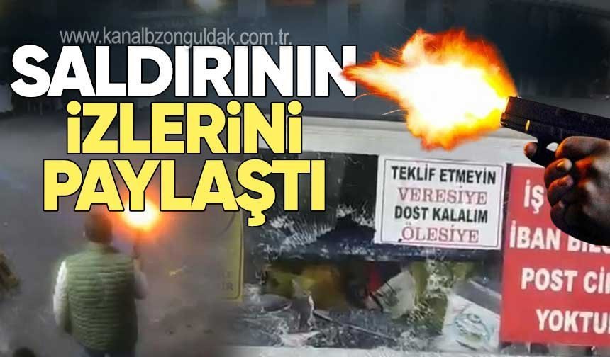 Silahlı Saldırı Sonrası İş Yerinde Büyük Hasar