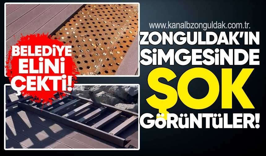 BELEDİYE ELİNİ ÇEKTİ, ZONGULDAK’IN SİMGESİNDE ŞOK GÖRÜNTÜLER!