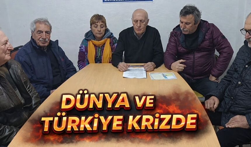 Sol Parti Zonguldak’tan sert çıkış: “Dünya ve Türkiye derin kriz içinde”