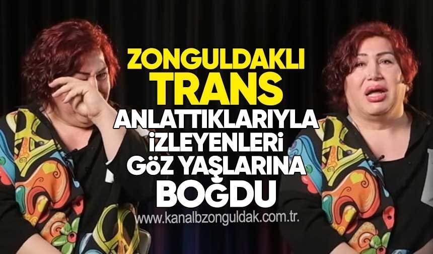 Zonguldaklı trans birey Ömür Aydın, Armağan Çağlayan’ın programına katılarak hayat hikayesini anlattı.
