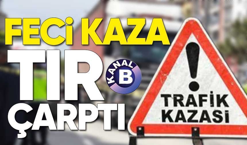 Hastane Önünde Feci Kaza