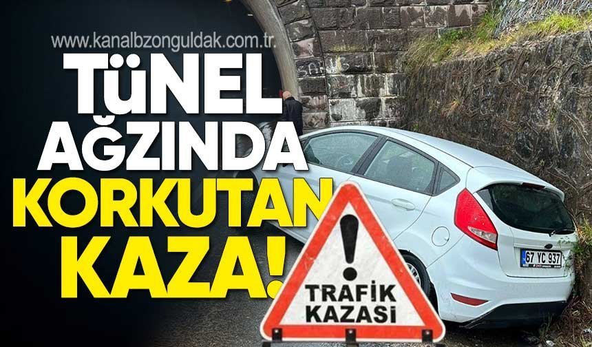 Kozlu'da tünel girişinde facianın eşiğinden dönüldü