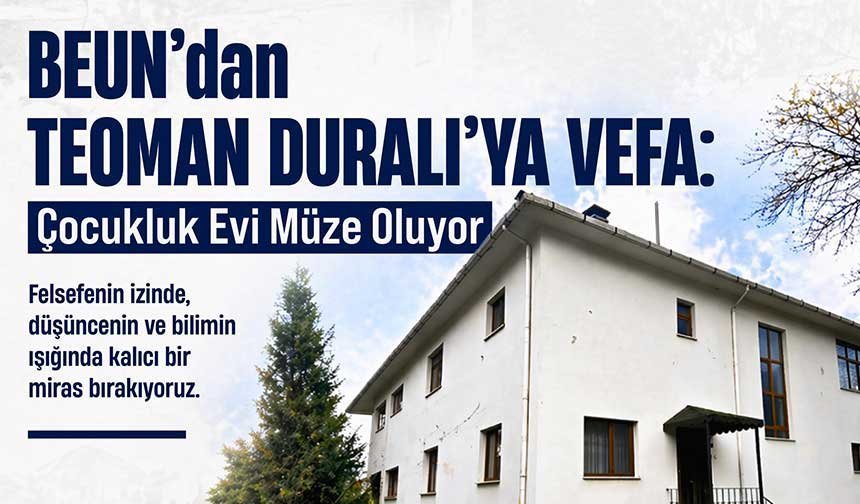 Çocukluk Evi Müze Oluyor