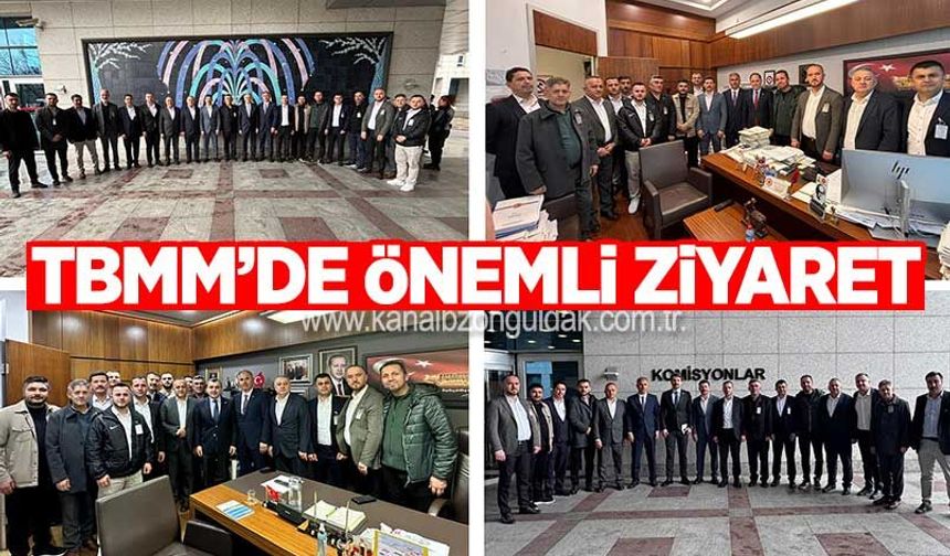 MİLLETVEKİLLERİNE TBMM’DE ÖNEMLİ ZİYARET
