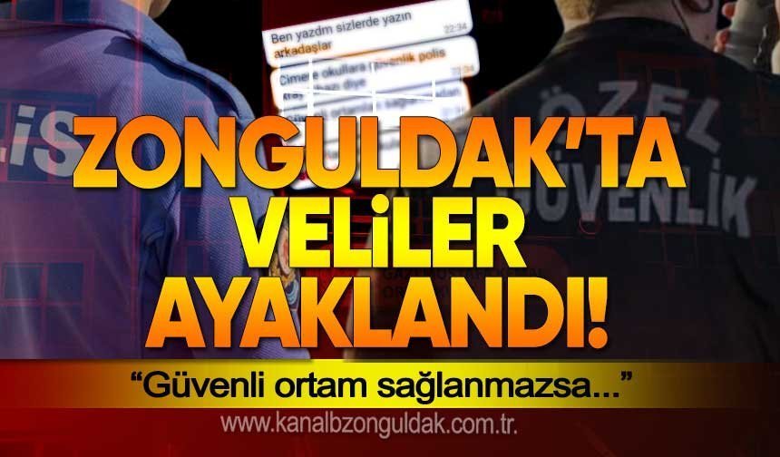 Zonguldak'ta veliler ayaklandı: “Güvenli ortam sağlanmazsa…”