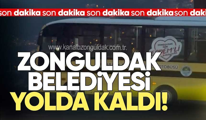 Yeni Otobüs Seferde Arızalandı