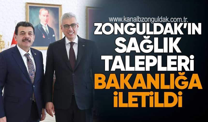 ZONGULDAK’IN SAĞLIK TALEPLERİ BAKANLIĞA İLETİLDİ