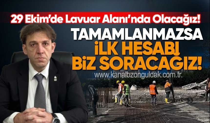 Oğuzhan Turhan'dan Lavuar Alanı İçin Sert Çıkış