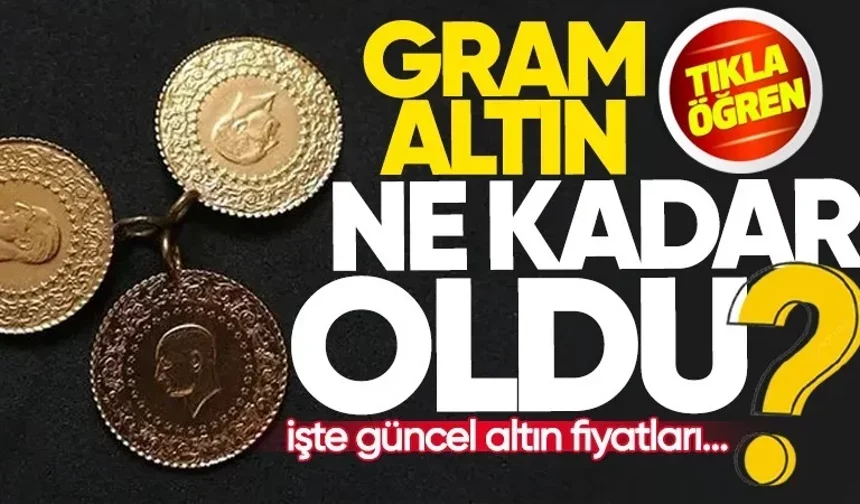 Çeyrek, gram ve yarım altın fiyatları bugün ne kadar? (8 Mayıs 2026 güncel altın satış fiyatları)