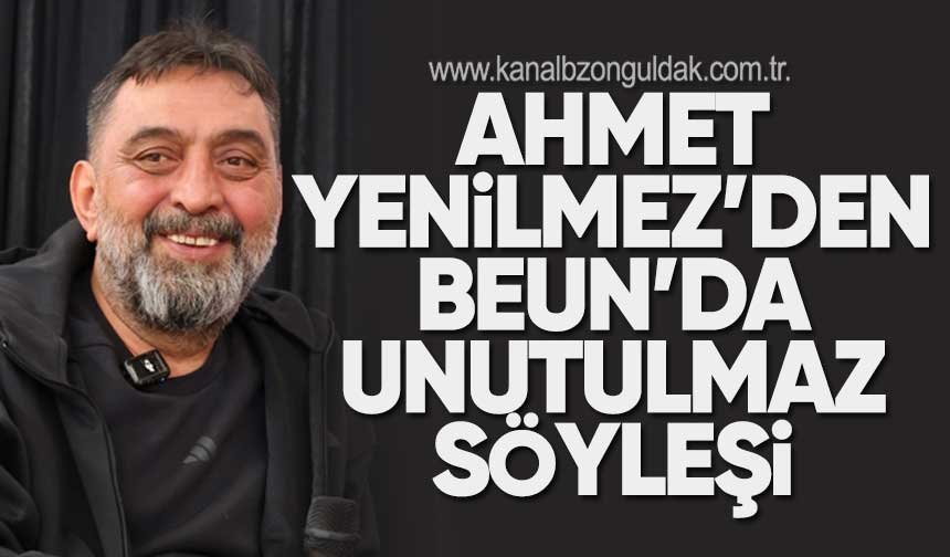 Ahmet Yenilmez’den “Sanat, Toplum ve Sahne” Söyleşisi