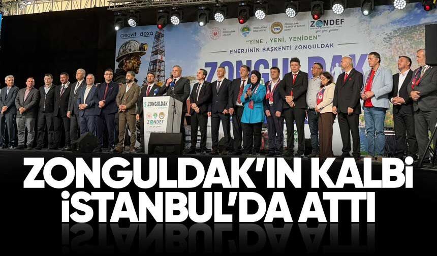Zonguldak’ın kalbi İstanbul’da attı