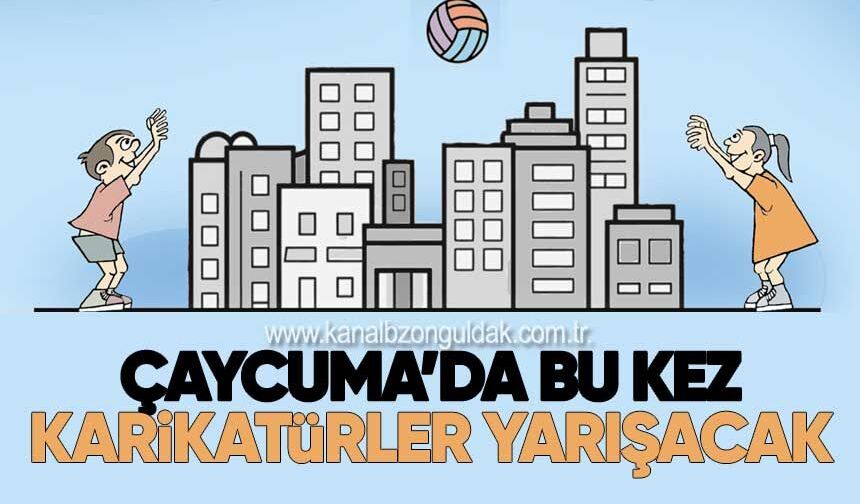 Spor kenti Çaycuma’da bu kez karikatürler yarışacak