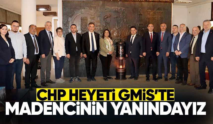 CHP heyeti ve Parti Meclis Üyesi Barut’tan GMİS’e ziyaret