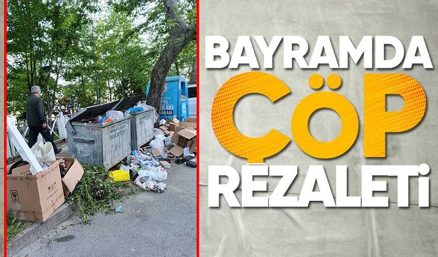 Kozlu’da Bayrama Çöp Gölgesi