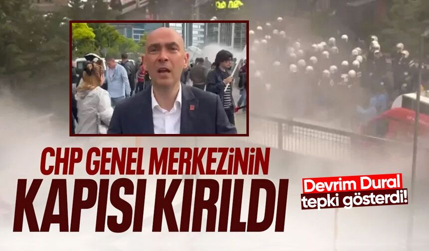 CHP Genel Merkezi'nde büyük arbede: Devrim Dural tepki gösterdi!