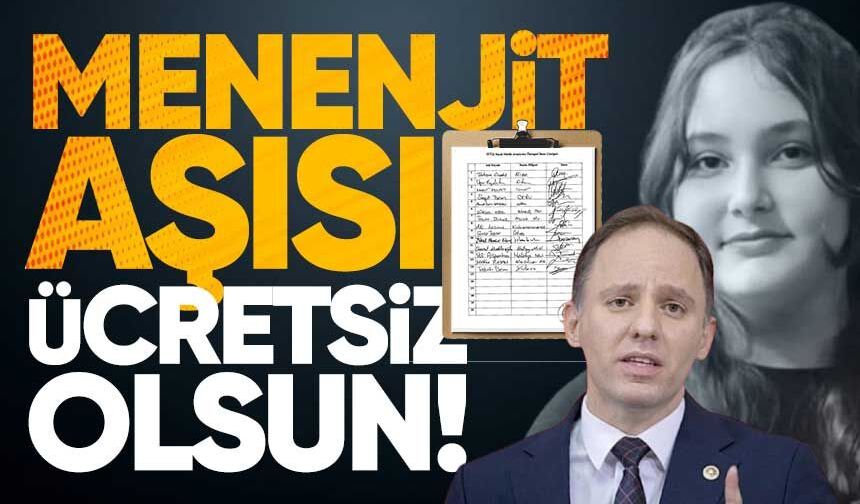 Yavuzyılmaz’dan Hayati Önerge: Menenjit Aşıları Ücretsiz Olsun!