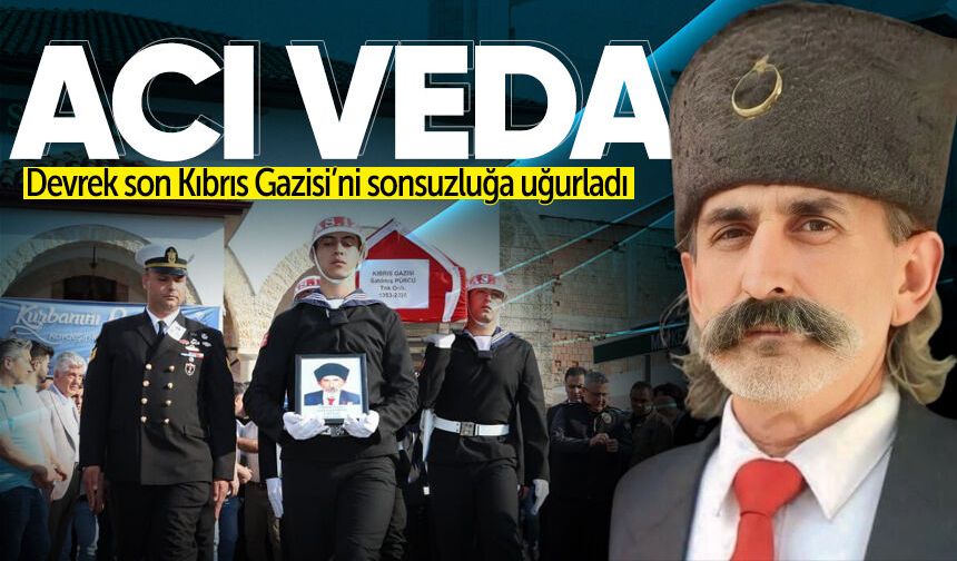 Devrekli Kıbrıs Gazisi Satılmış Pürcü son yolculuğuna uğurlandı