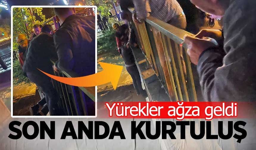 İ*tihar Girişimi: Bir Kişi Son Anda Kurtarıldı