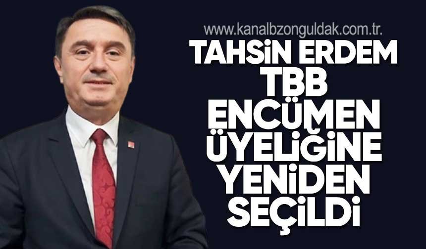 Tahsin Erdem TBB Encümeninde Yeniden Görevde