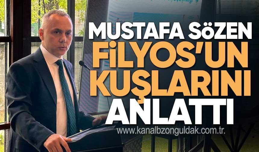 Mustafa Sözen Filyos’un kuşlarını anlattı