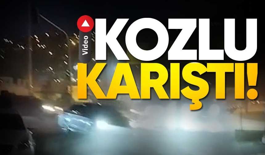 Şiddetli Rüzgar Kozlu’yu Vurdu! Görüş Mesafesi Bir Anda Düştü