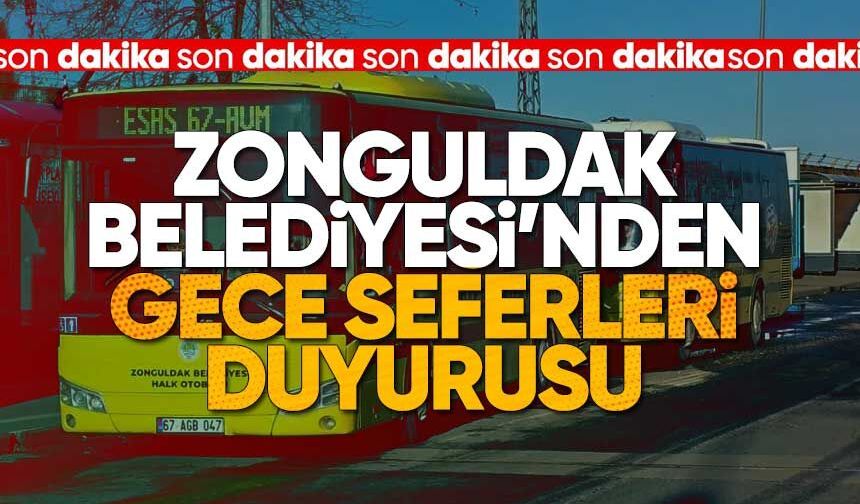 Zonguldak’ta Halk Otobüsü Saatleri Değişti