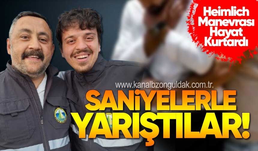 Mesai Arkadaşının Soğukkanlılığı Hayat Kurtardı