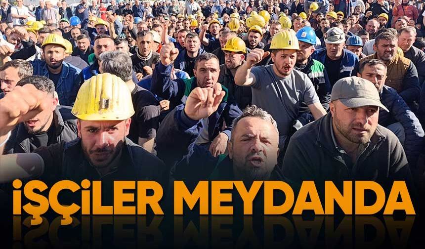 Egetaş işçileri hakları için yürüdü
