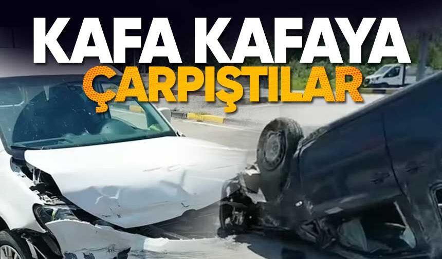 Perşembe’de Feci Kaza: Araç Takla Atıp Ters Döndü