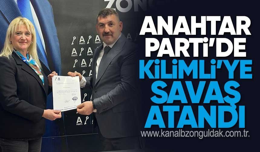 Anahtar Parti’de Kilimli İlçe Başkanlığına Yeni Atama